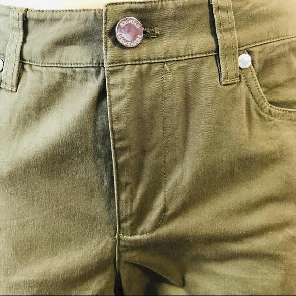 BROOKS BROTHERS Green Natalie Fit Pant Size 12P - Picture 2 of 11